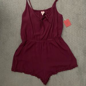 Burgundy Romper, XXL, Target brand Missino
